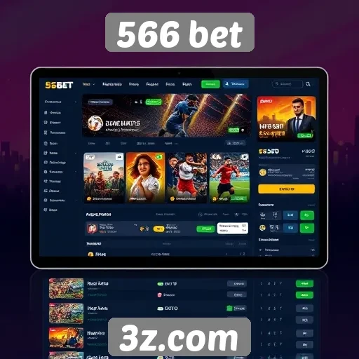 Facilidade de uso da interface do 566 bet